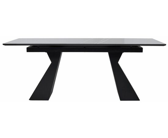 Стол БОГАРТ 200 TITANIUM BLACK PULIDO, керамика / Черный М-City, изображение 6 | Интернет магазин мебели и декора LifeDekor