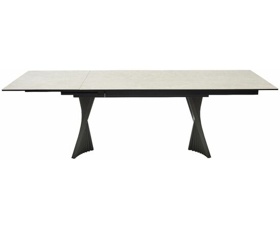 Стол YOAKIM 180 TL-102 Бежевый мрамор, испанская керамика / Темно-серый каркас, ®DISAUR, изображение 8 | Интернет магазин мебели и декора LifeDekor