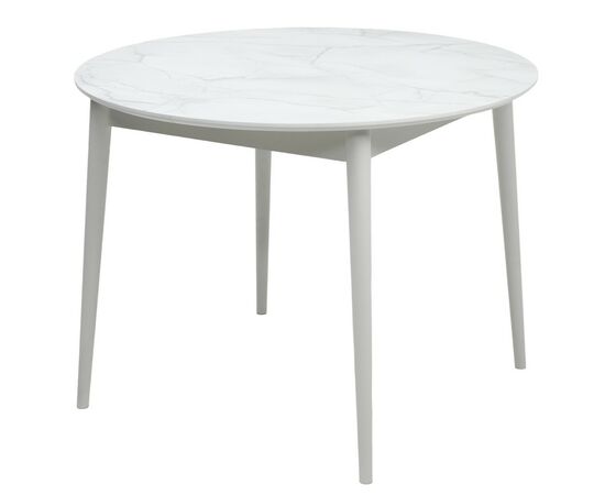 Стол BOLERO 105 см Белый Мрамор, HPL / Белый М-City | Интернет магазин мебели и декора LifeDekor