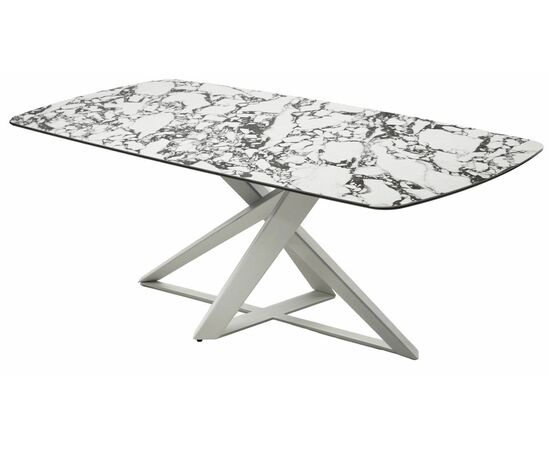 Стол VICENZA 220 BULGARI WHITE, керамика / белый М-City, изображение 7 | Интернет магазин мебели и декора LifeDekor