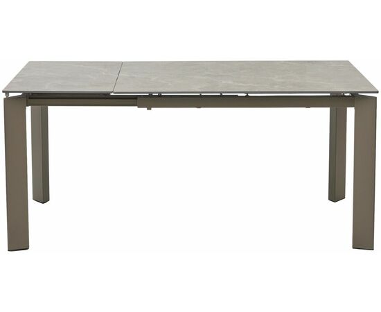 Стол CORNER 120 MATT LATTE STONE SOLID CERAMIC / TAUPE, ®DISAUR, изображение 9 | Интернет магазин мебели и декора LifeDekor