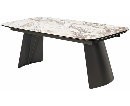 Стол ODIN 200 TL-312, испанская керамика / темно-серый каркас каркас, ®DISAUR | Интернет магазин мебели и декора LifeDekor