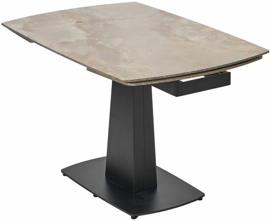 Стол BALDE 120 GLOSS AMBER JADE SOLID CERAMIC / BLACK, ®DISAUR, изображение 12 | Интернет магазин мебели и декора LifeDekor