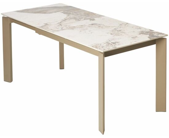 Стол CORNER 120 GLOSS LUXURY PANDORA SOLID CERAMIC / TAUPE, ®DISAUR, изображение 6 | Интернет магазин мебели и декора LifeDekor