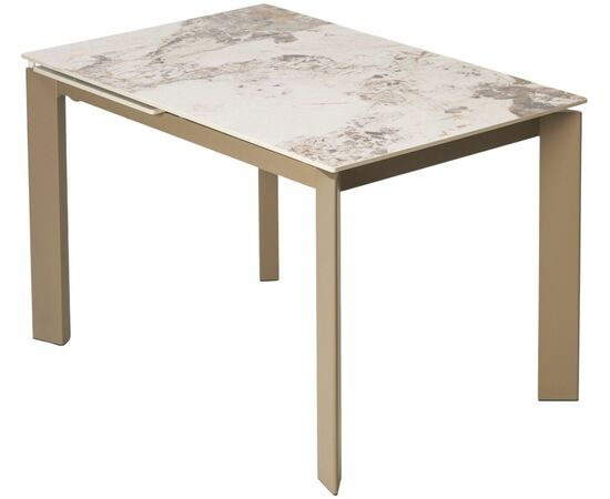 Стол CORNER 120 GLOSS LUXURY PANDORA SOLID CERAMIC / TAUPE, ®DISAUR, изображение 7 | Интернет магазин мебели и декора LifeDekor