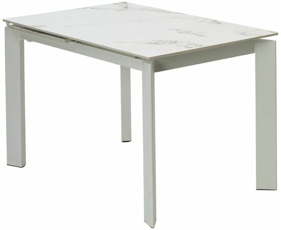 Стол CORNER 120 GLOSS GOLDEN JADE SOLID CERAMIC / WHITE, ®DISAUR | Интернет магазин мебели и декора LifeDekor