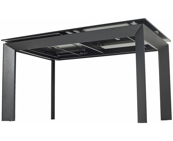 Стол CREMONA 140 KL-176, итальянская керамика/ черный каркас, ®DISAUR, изображение 11 | Интернет магазин мебели и декора LifeDekor