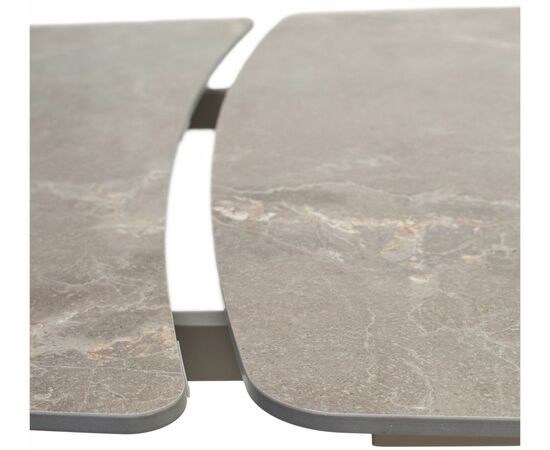 Стол RIVOLI 140 MATT LATTE STONE SOLID CERAMIC / TAUPE, ®DISAUR, изображение 5 | Интернет магазин мебели и декора LifeDekor