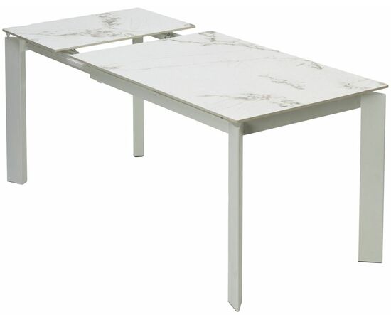 Стол CORNER 120 GLOSS GOLDEN JADE SOLID CERAMIC / WHITE, ®DISAUR, изображение 10 | Интернет магазин мебели и декора LifeDekor