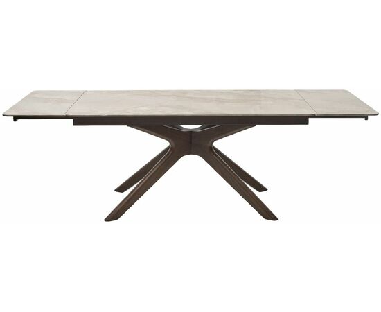 Стол EDER 160 GLOSS AMBER JADE SOLID CERAMIC / Орех, ®DISAUR, изображение 12 | Интернет магазин мебели и декора LifeDekor