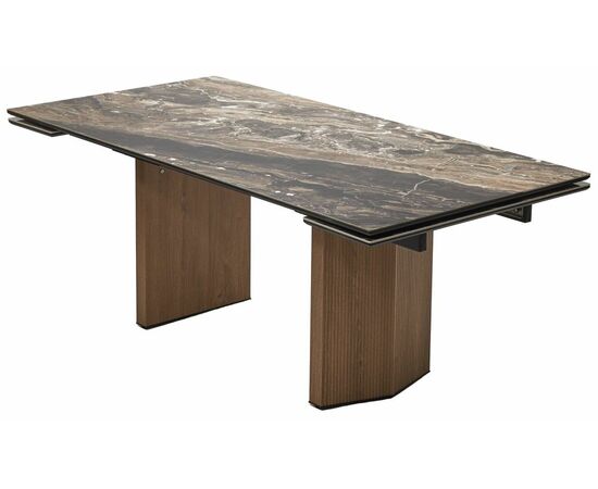 Стол МОЦАРТ 200 AMADEUS POLISHED, керамика / Дуб монтана М-City, изображение 15 | Интернет магазин мебели и декора LifeDekor