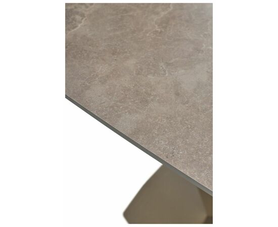 Стол ALATRI 120 MATT LATTE STONE SOLID CERAMIC / TAUPE, ®DISAUR, изображение 12 | Интернет магазин мебели и декора LifeDekor