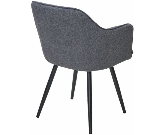 Стул FORT 360 град. поворот. NS13 Графит, букле / черный каркас, М-City, изображение 7 | Интернет магазин мебели и декора LifeDekor