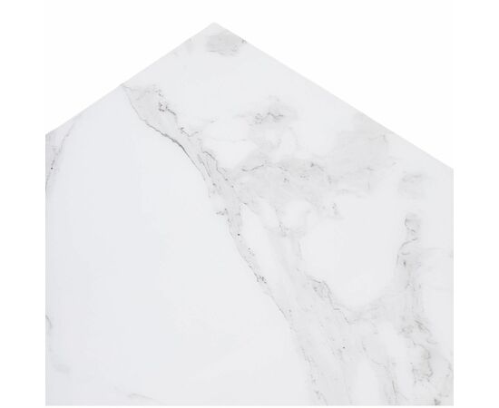 Стол МОЦАРТ 200 Белый мрамор, стекло / Белый М-City, изображение 8 | Интернет магазин мебели и декора LifeDekor