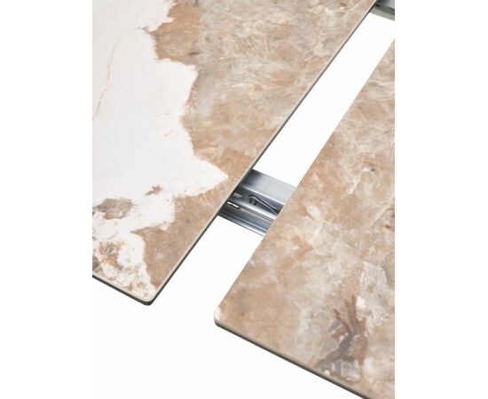 Стол ЛИБЕРТИ 140 Pandora, керамика / Черный каркас М-City, изображение 5 | Интернет магазин мебели и декора LifeDekor