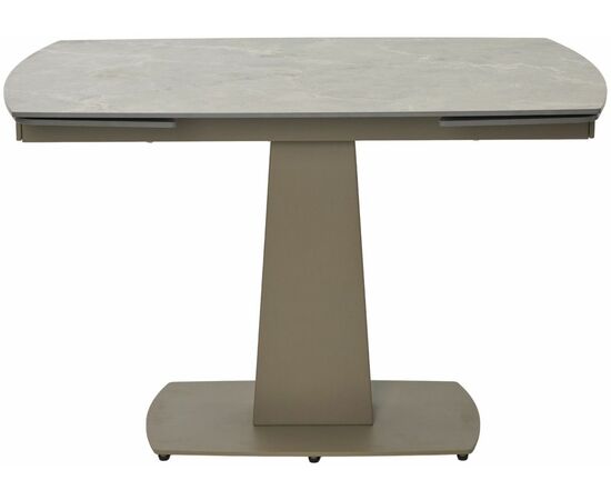 Стол BALDE 120 MATT LATTE STONE SOLID CERAMIC/ TAUPE, ®DISAUR, изображение 3 | Интернет магазин мебели и декора LifeDekor