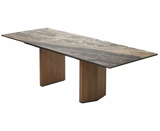 Стол МОЦАРТ 200 AMADEUS POLISHED, керамика / Дуб монтана М-City, изображение 14 | Интернет магазин мебели и декора LifeDekor