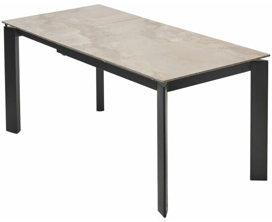 Стол CORNER 120 GLOSS AMBER JADE SOLID CERAMIC / BLACK, ®DISAUR, изображение 7 | Интернет магазин мебели и декора LifeDekor