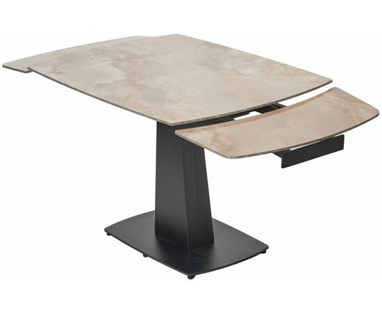 Стол BALDE 140 GLOSS AMBER JADE SOLID CERAMIC / BLACK, ®DISAUR, изображение 8 | Интернет магазин мебели и декора LifeDekor