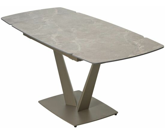 Стол ALATRI 120 MATT LATTE STONE SOLID CERAMIC / TAUPE, ®DISAUR, изображение 7 | Интернет магазин мебели и декора LifeDekor