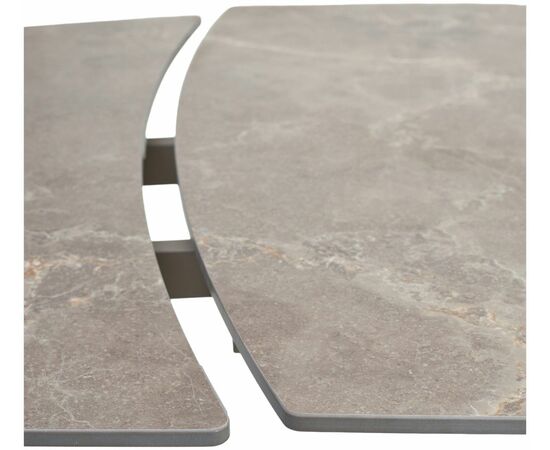 Стол BALDE 120 MATT LATTE STONE SOLID CERAMIC/ TAUPE, ®DISAUR, изображение 4 | Интернет магазин мебели и декора LifeDekor