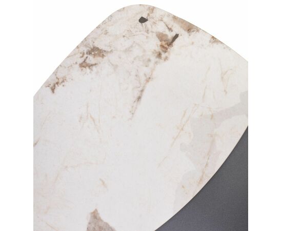 Стол кофейный ARVID PANDORA  керамика на стекле/ окрашенный МДФ / темно-серый МДФ каркас ®DISAUR, изображение 11 | Интернет магазин мебели и декора LifeDekor