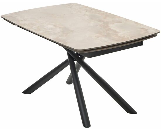 Стол RIVOLI 140 GLOSS AMBER JADE SOLID CERAMIC / BLACK, ®DISAUR, изображение 13 | Интернет магазин мебели и декора LifeDekor