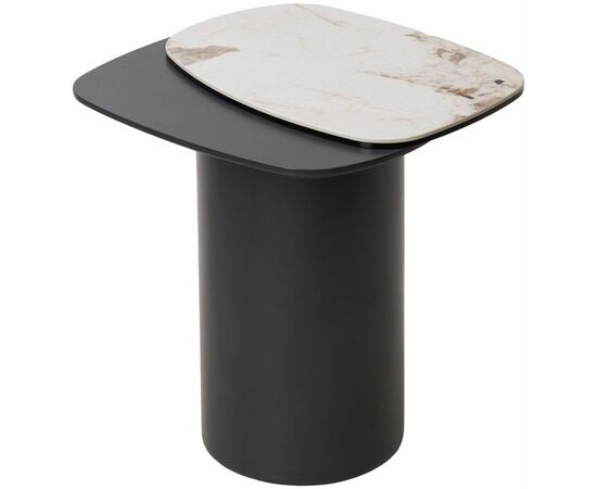 Стол кофейный ARVID PANDORA  керамика на стекле/ окрашенный МДФ / темно-серый МДФ каркас ®DISAUR, изображение 10 | Интернет магазин мебели и декора LifeDekor