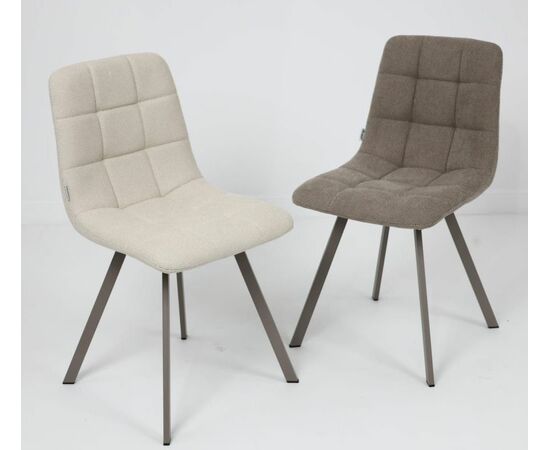 Стул CHILLI SQUARE 355А-02, ткань/ латте каркас М-City, изображение 3 | Интернет магазин мебели и декора LifeDekor