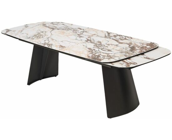 Стол ODIN 200 TL-312, испанская керамика / темно-серый каркас каркас, ®DISAUR, изображение 7 | Интернет магазин мебели и декора LifeDekor