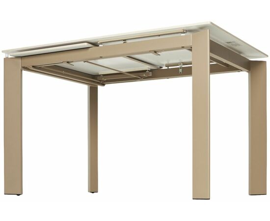 Стол CORNER 120 GLOSS LUXURY PANDORA SOLID CERAMIC / TAUPE, ®DISAUR, изображение 10 | Интернет магазин мебели и декора LifeDekor