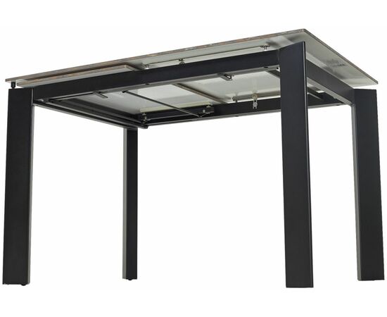 Стол CORNER 120 GLOSS AMBER JADE SOLID CERAMIC / BLACK, ®DISAUR, изображение 10 | Интернет магазин мебели и декора LifeDekor