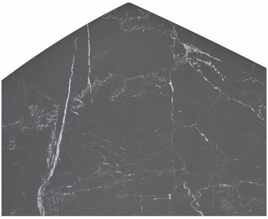 Стол BALDE 140 MATT BLACK MARBLE SOLID CERAMIC / BLACK, ®DISAUR, изображение 4 | Интернет магазин мебели и декора LifeDekor