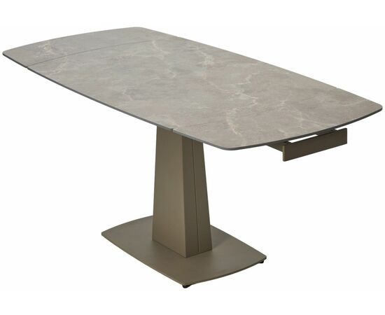 Стол BALDE 140 MATT LATTE STONE SOLID CERAMIC / TAUPE, ®DISAUR, изображение 6 | Интернет магазин мебели и декора LifeDekor