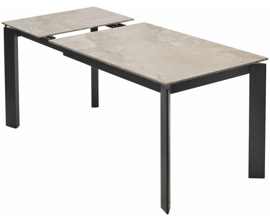 Стол CORNER 120 GLOSS AMBER JADE SOLID CERAMIC / BLACK, ®DISAUR, изображение 9 | Интернет магазин мебели и декора LifeDekor