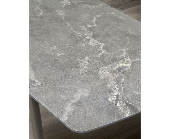 Стол RIVOLI 140 MATT LATTE STONE SOLID CERAMIC / TAUPE, ®DISAUR, изображение 2 | Интернет магазин мебели и декора LifeDekor