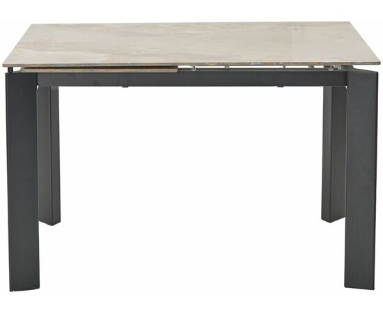 Стол CORNER 120 GLOSS AMBER JADE SOLID CERAMIC / BLACK, ®DISAUR, изображение 3 | Интернет магазин мебели и декора LifeDekor