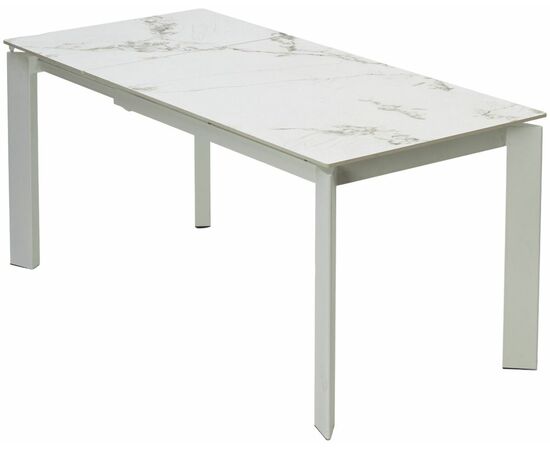 Стол CORNER 120 GLOSS GOLDEN JADE SOLID CERAMIC / WHITE, ®DISAUR, изображение 7 | Интернет магазин мебели и декора LifeDekor