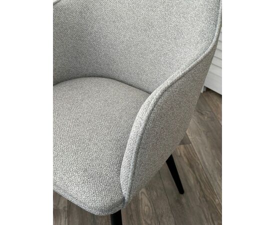 Стул FORT 360 град. поворот. NS10 Серый, букле / черный каркас, М-City, изображение 2 | Интернет магазин мебели и декора LifeDekor