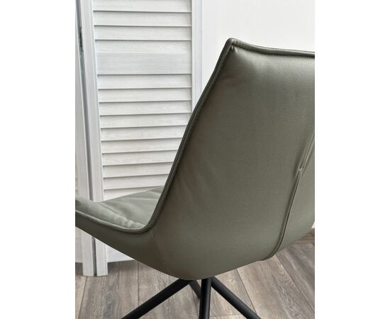 Стул ОСЛО Atmocfera 695 Зеленый / Orakul 695 Зеленый / Черный каркас M-City, изображение 3 | Интернет магазин мебели и декора LifeDekor