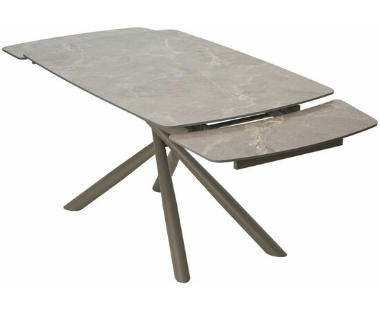 Стол RIVOLI 140 MATT LATTE STONE SOLID CERAMIC / TAUPE, ®DISAUR, изображение 9 | Интернет магазин мебели и декора LifeDekor