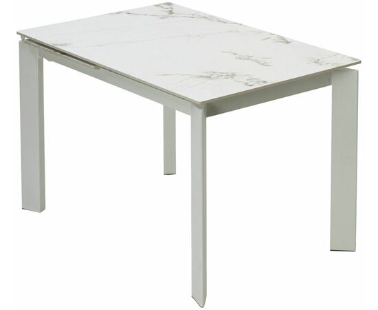 Стол CORNER 120 GLOSS GOLDEN JADE SOLID CERAMIC / WHITE, ®DISAUR, изображение 13 | Интернет магазин мебели и декора LifeDekor