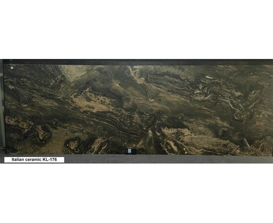 Стол CREMONA 140 KL-176, итальянская керамика/ черный каркас, ®DISAUR, изображение 2 | Интернет магазин мебели и декора LifeDekor