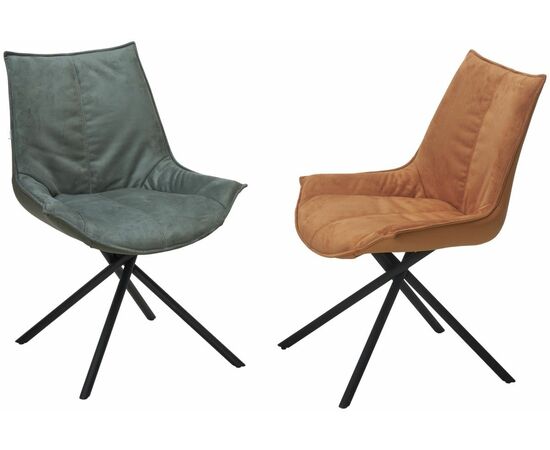 Стул ОСЛО Atmocfera 695 Зеленый / Orakul 695 Зеленый / Черный каркас M-City, изображение 7 | Интернет магазин мебели и декора LifeDekor