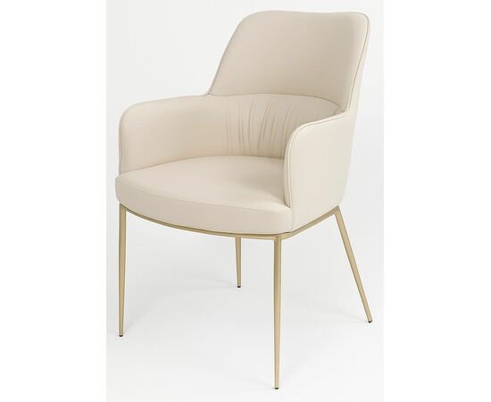 Стул BRUNO Milk Ti-02, PU / шампань, ®DISAUR, изображение 3 | Интернет магазин мебели и декора LifeDekor