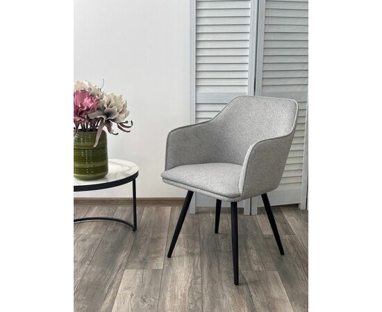 Стул FORT 360 град. поворот. NS10 Серый, букле / черный каркас, М-City, изображение 5 | Интернет магазин мебели и декора LifeDekor