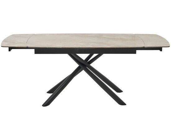 Стол RIVOLI 140 GLOSS AMBER JADE SOLID CERAMIC / BLACK, ®DISAUR, изображение 7 | Интернет магазин мебели и декора LifeDekor