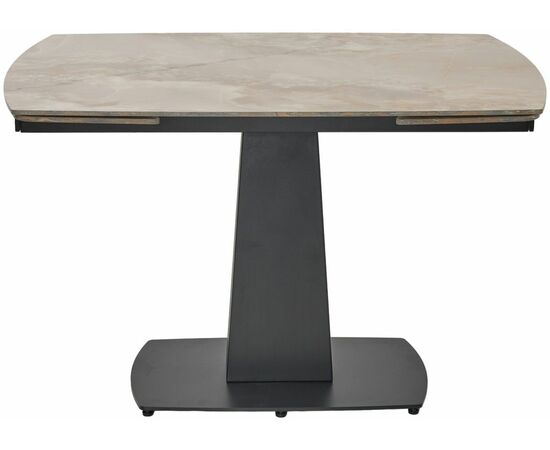 Стол BALDE 120 GLOSS AMBER JADE SOLID CERAMIC / BLACK, ®DISAUR, изображение 3 | Интернет магазин мебели и декора LifeDekor