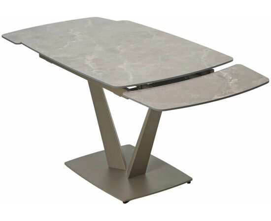 Стол ALATRI 120 MATT LATTE STONE SOLID CERAMIC / TAUPE, ®DISAUR, изображение 9 | Интернет магазин мебели и декора LifeDekor