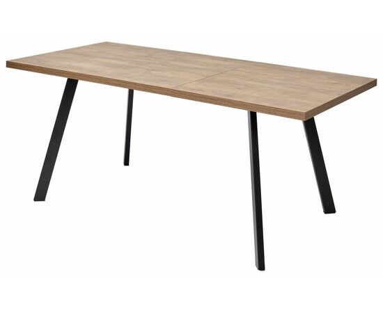 Стол BRICK M 140 Дуб Канзас/ Черный М-City | Интернет магазин мебели и декора LifeDekor